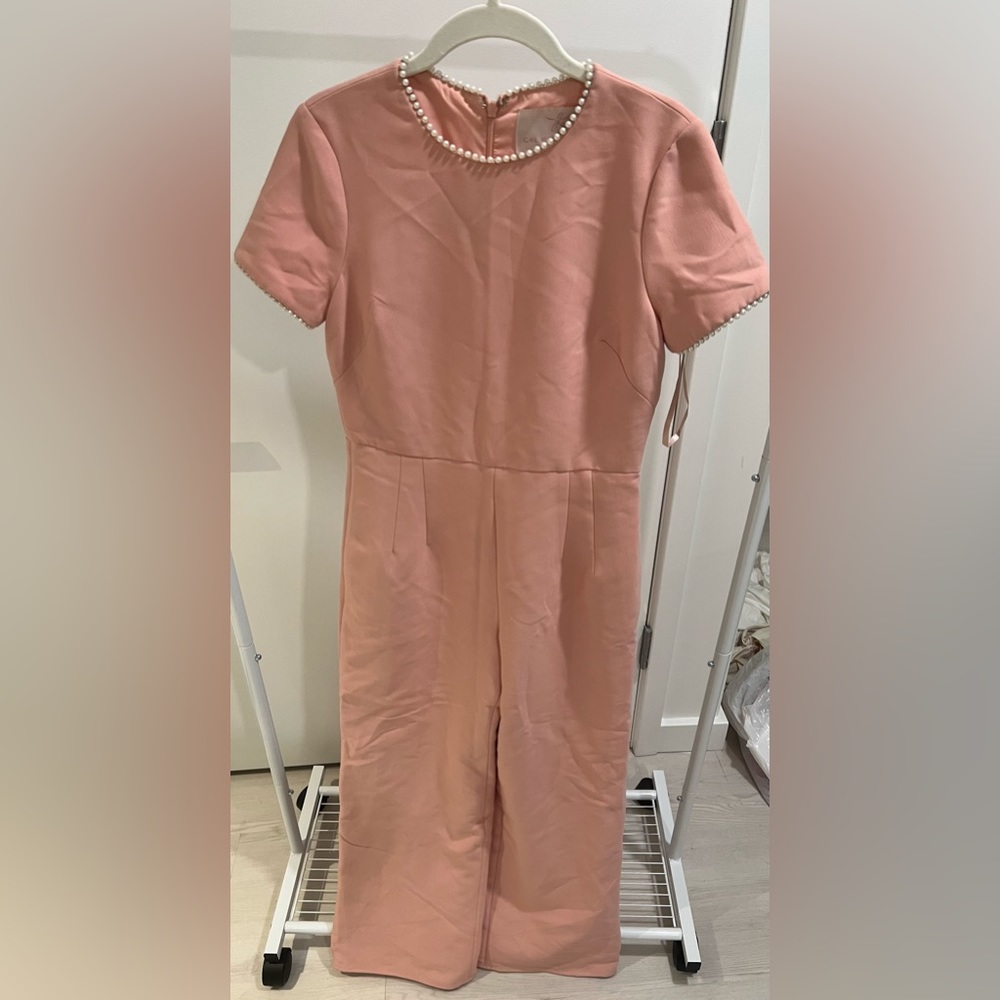 Gal Meets Glam Pink Jumpsuit